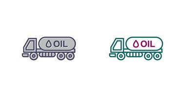 Tank Truck Vector Icon