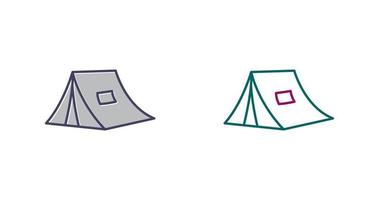 Tent Vector Icon