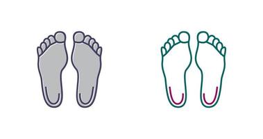 Feet Vector Icon