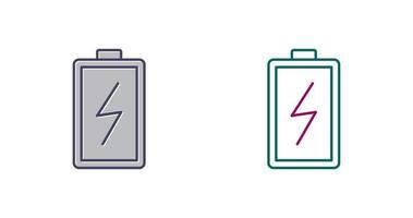 Charging Battery Vector Icon