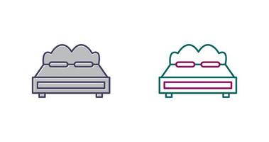 Double Bed Vector Icon