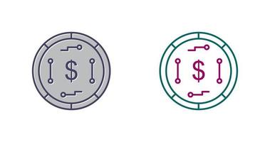 Digital Currency Vector Icon