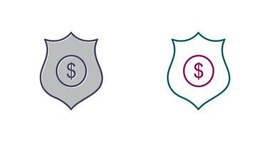 Dollar Badge Vector Icon