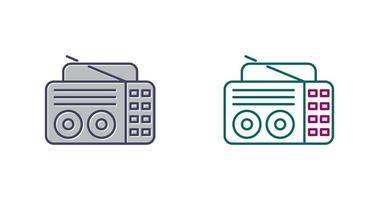 Old Radio Vector Icon