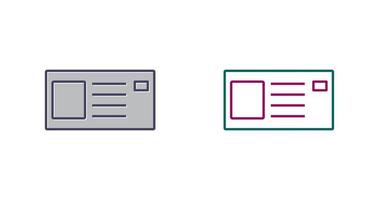 Identity Card Vector Icon