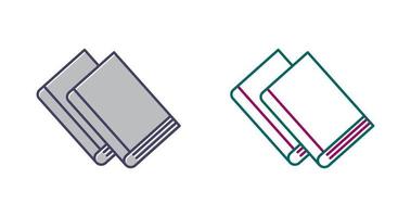 icono de vector de libros