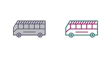 School Bus Vector Icon