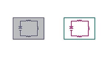 icono de vector de circuito