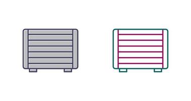 Gas Heater Vector Icon