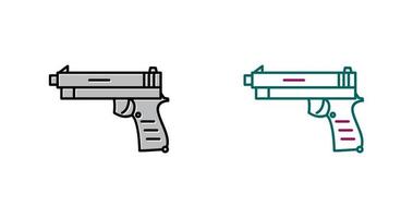 Pistol Vector Icon