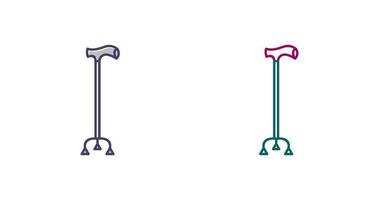 Walking Stick Vector Icon