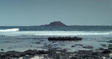 los lobos island in the canary islands video