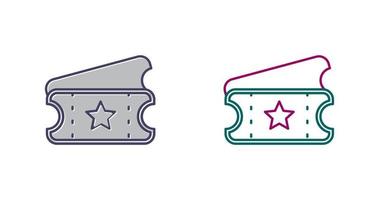 Ticket Vector Icon