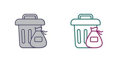 Trash Vector Icon