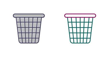 Trash Bin Vector Icon