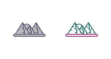 Pyramid Vector Icon