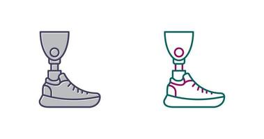 Prosthesis Vector Icon