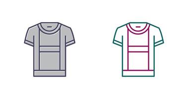 icono de vector de camiseta