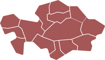 drawing of kazakhstan map. png