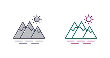 Mountain Vector Icon