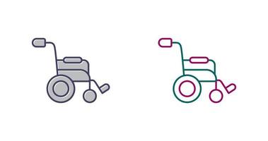 Wheel Chair Vector Icon