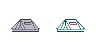 Tent Vector Icon