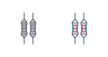 Resistor Vector Icon