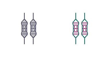 Resistor Vector Icon