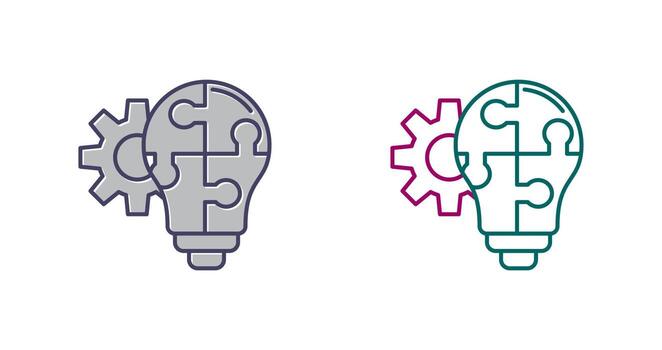 icono de vector de resolución de problemas