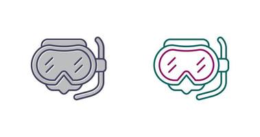 Diving Mask Vector Icon