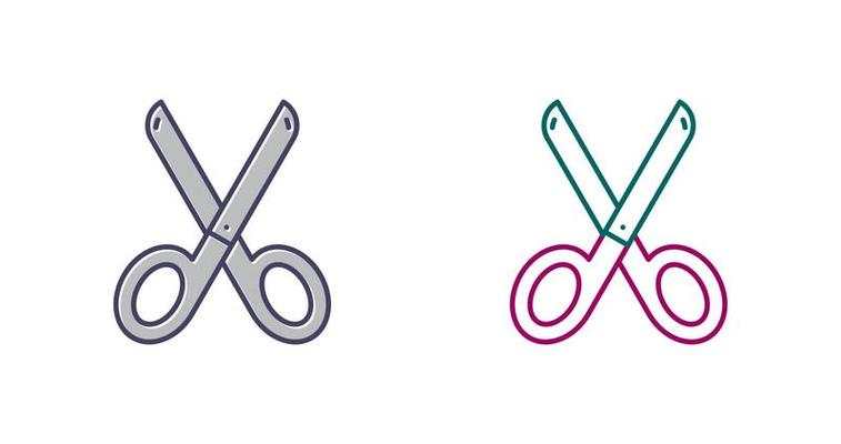 Scissor Vector Icon