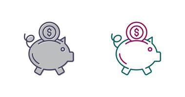 Piggy Bank Vector Icon