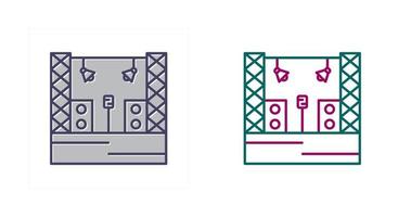 Stage Vector Icon
