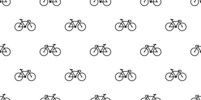 bicycle Seamless Pattern vector cycling isolated wallpaper vintage background