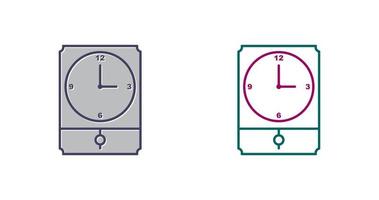 icono de vector de reloj grande