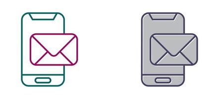 Phone Mail Vector Icon