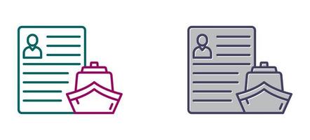 Ship Broker Vector Icon