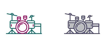 Drum Set Vector Icon