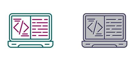 Coding Vector Icon