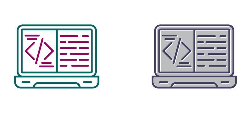 Coding Vector Icon