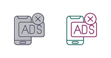 AD Block Vector Icon