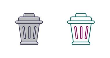 Garbage Vector Icon