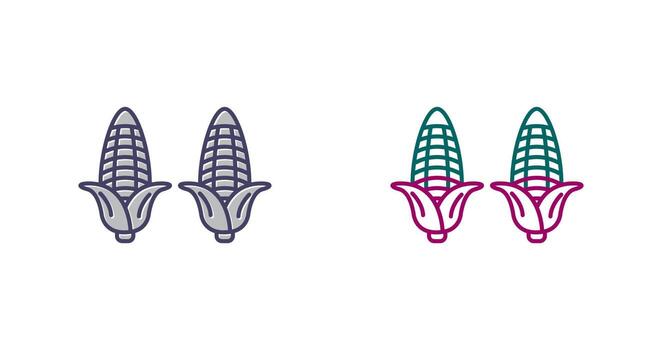 icono de vector de maíz