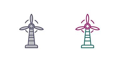 Windmill Vector Icon