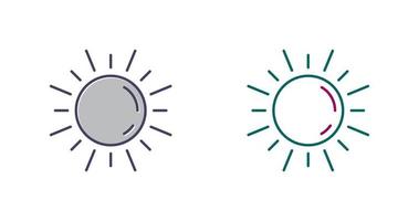 Sun Vector Icon