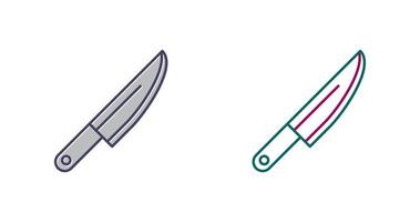 icono de vector de cuchillo