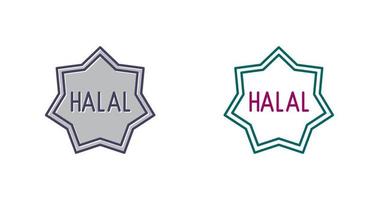 Halal Vector Icon