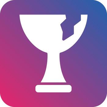 frágil icono vector diseño