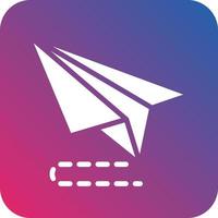 Paper Plane Icon Vector Design