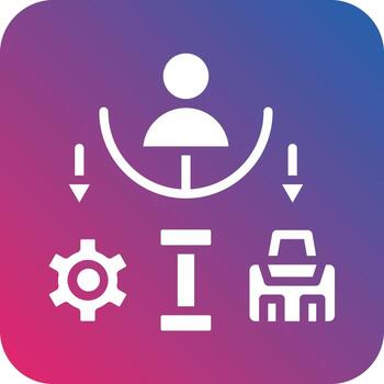 rutina icono vector diseño